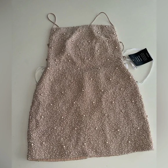 Retrofete mini pearl dress with tags SMALL - Picture 5 of 6
